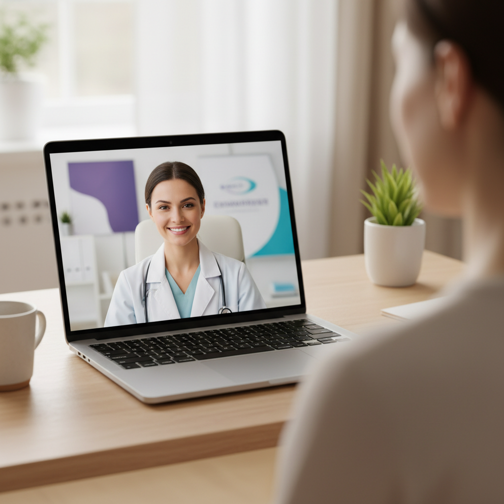 Video call with your allergist
